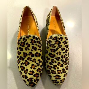 NWT-Jack Rogers Audrey Haircalf Loafers-size 10